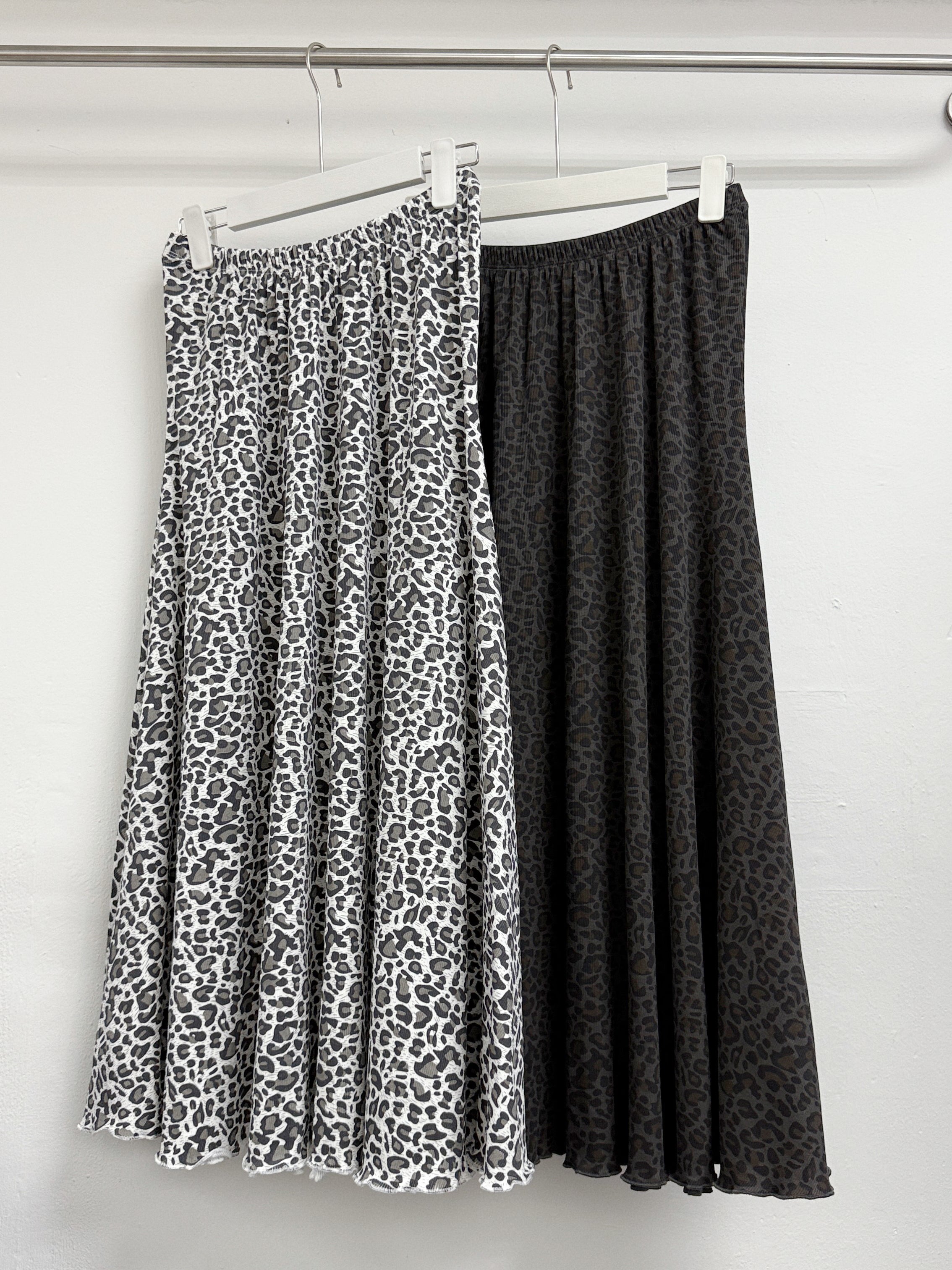 豹紋半身裙丨2 col