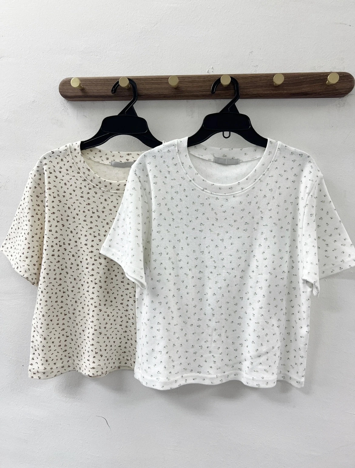 【SALE】碎花點點top｜奶油