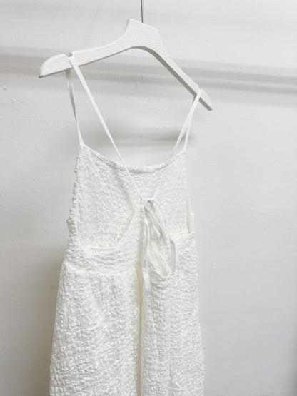【新品優惠】lace花紋層次後綁帶吊帶外搭丨3 col
