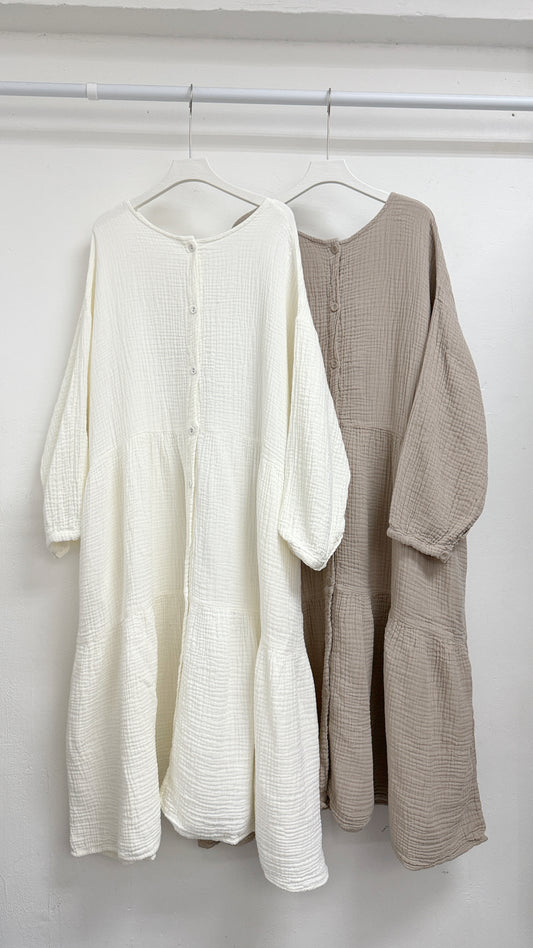 bb棉圓領開胸ops丨2 col