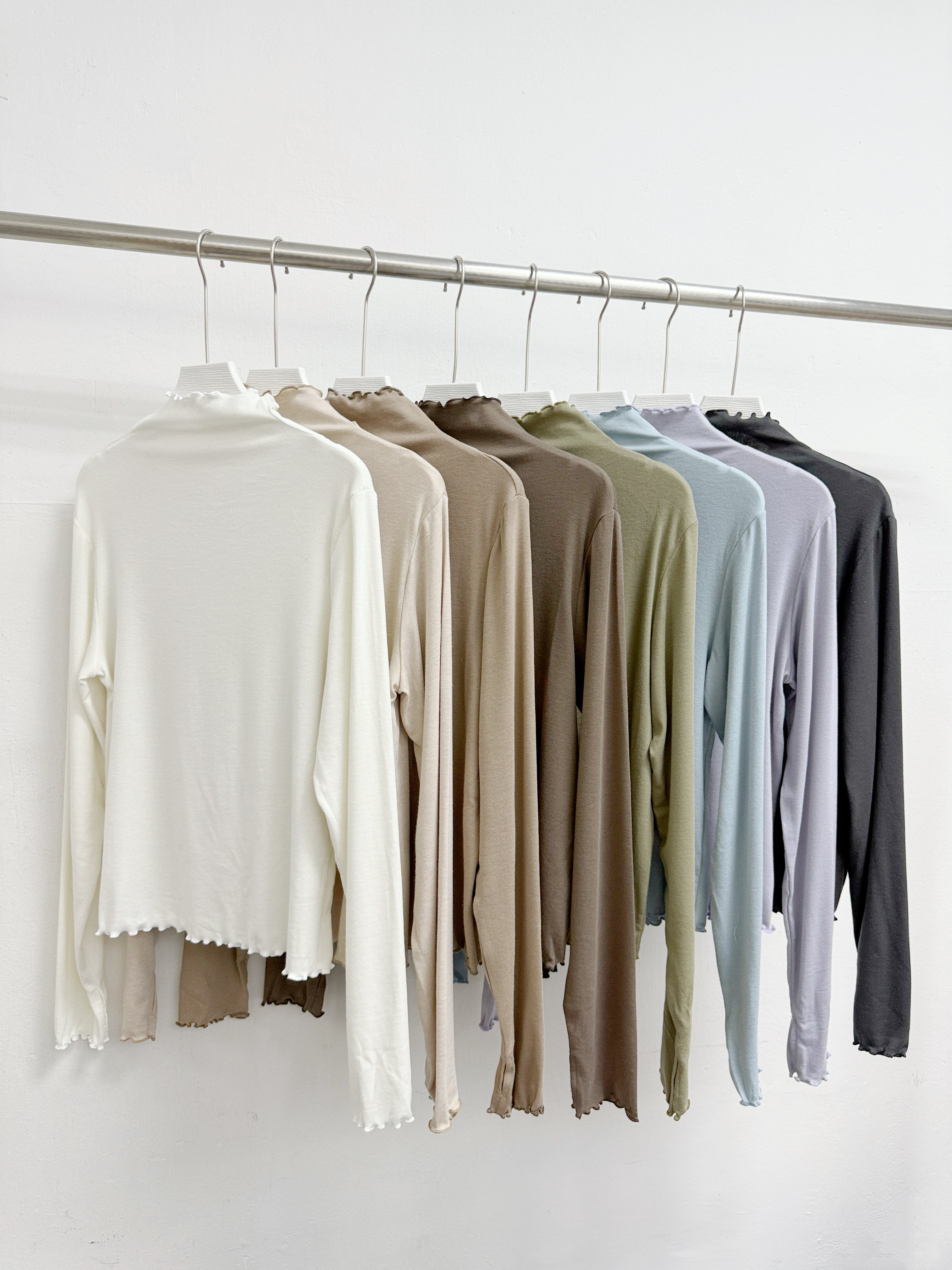 親膚舒服~捲邊內搭丨8 col