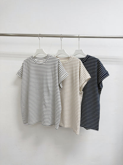 【SALE】翼袖間紋上衣丨白
