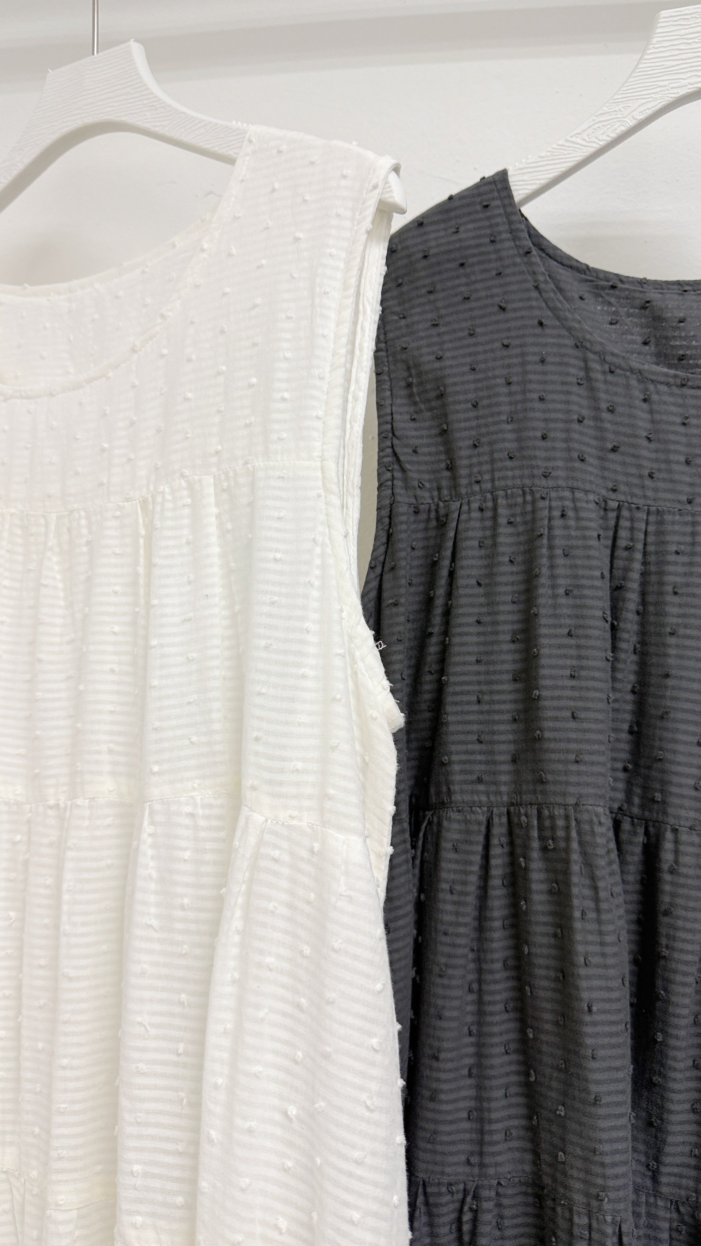 【SALE】點點暗紋層層ops丨2 col