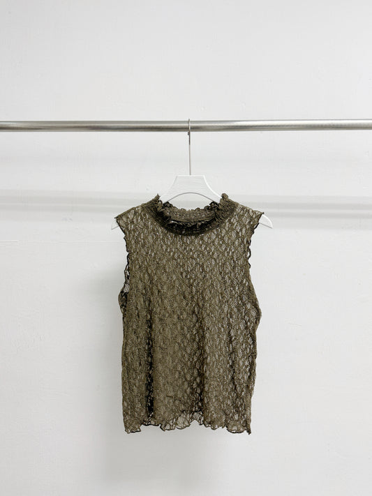 【SALE】透透lace背心丨啡