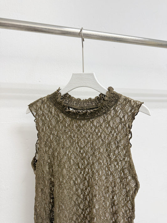 【SALE】透透lace背心丨啡