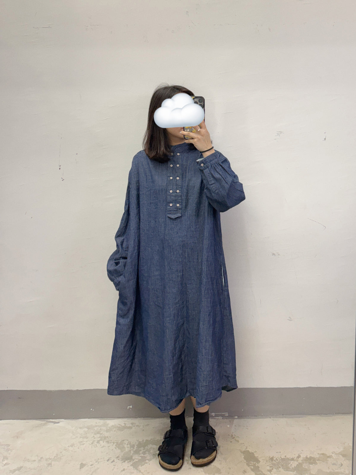【新品優惠】日系薄牛仔布ops