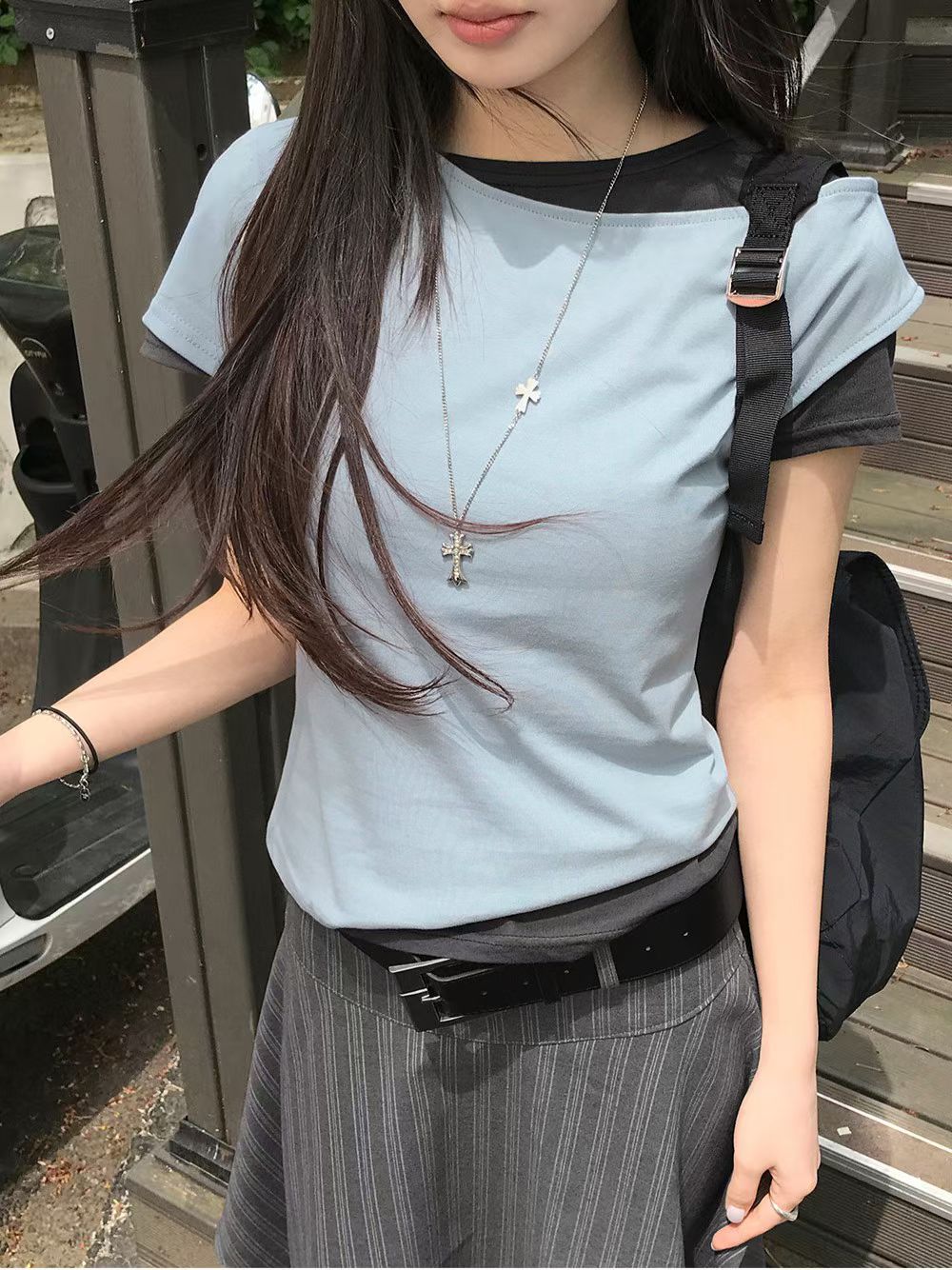【SALE】斜膊daily top丨6 col