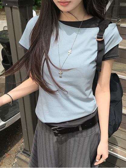 【SALE】斜膊daily top丨6 col