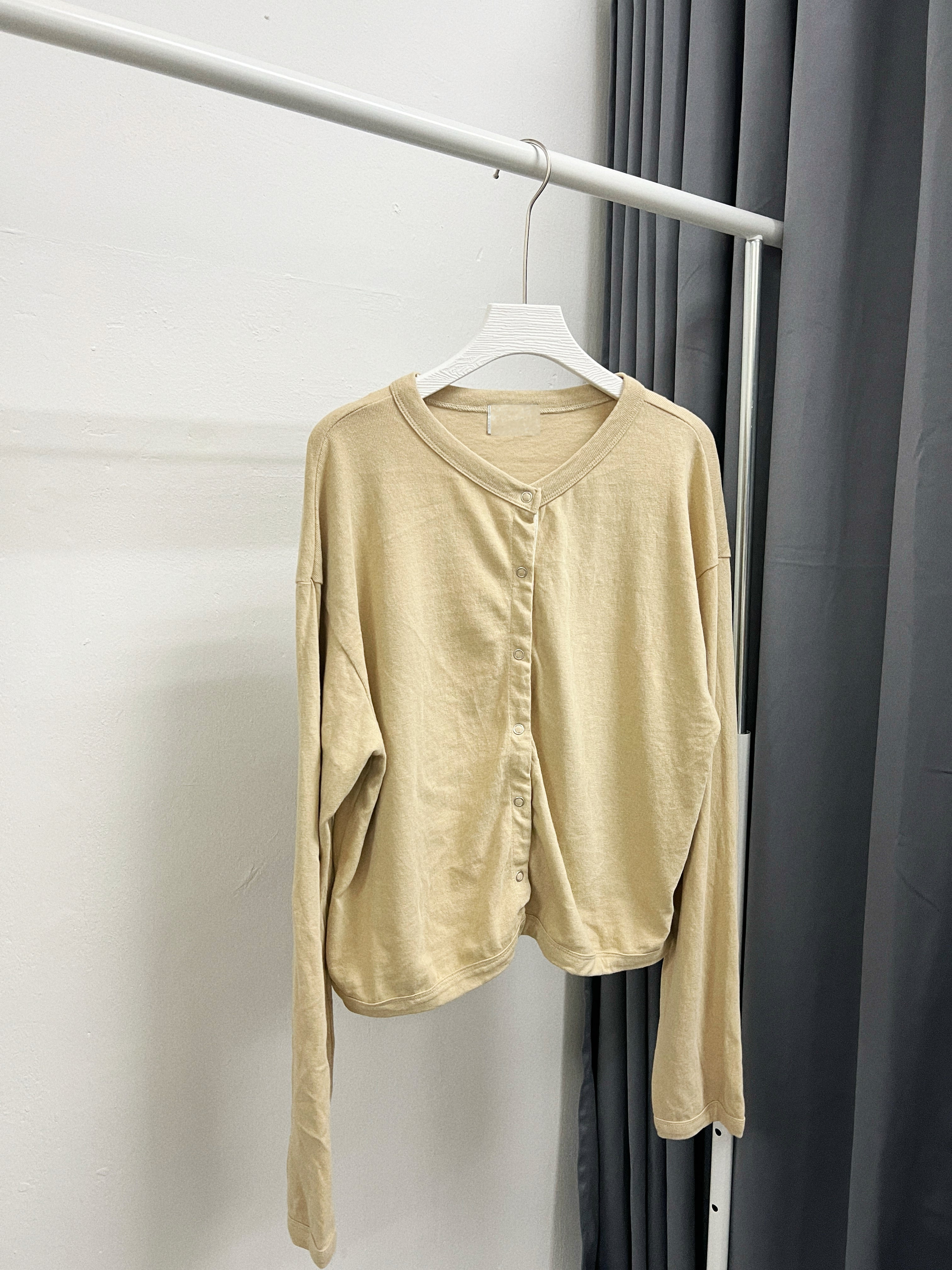 【SALE】啪啪鈕棉料薄外襯｜黃