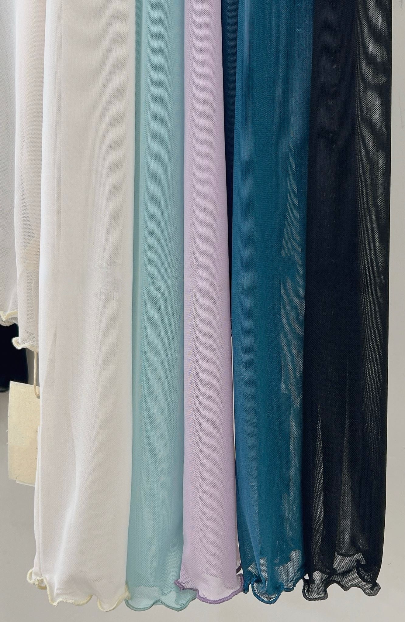 【SALE】必備！basic木耳領半透打底丨5 col