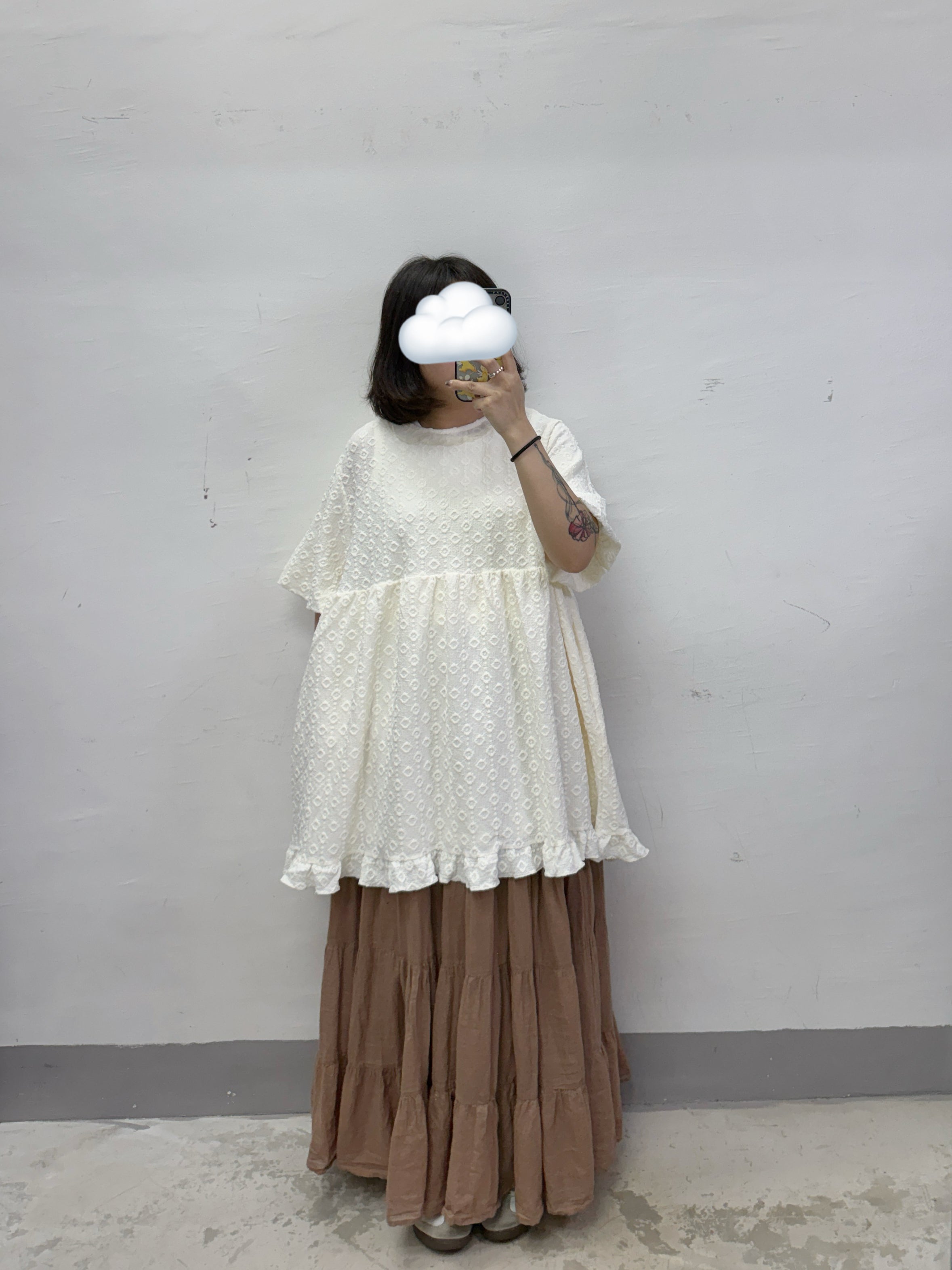 【SALE】棉紗層層半身裙