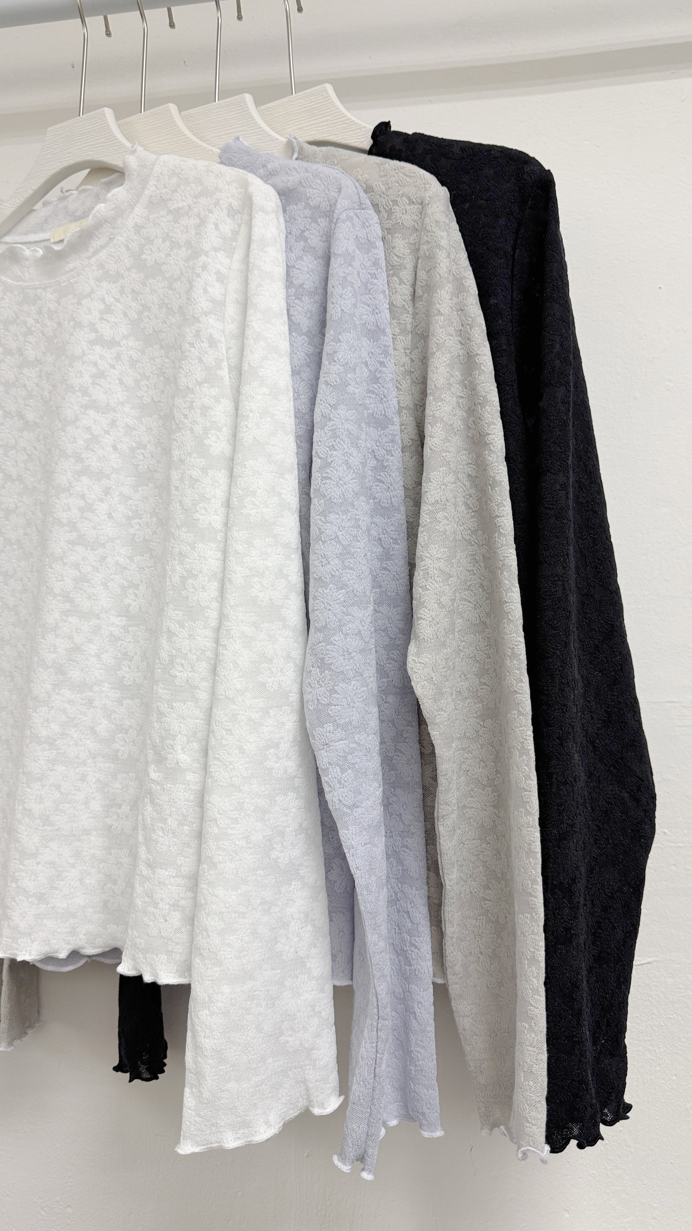 花花紋basic打底top丨4 col