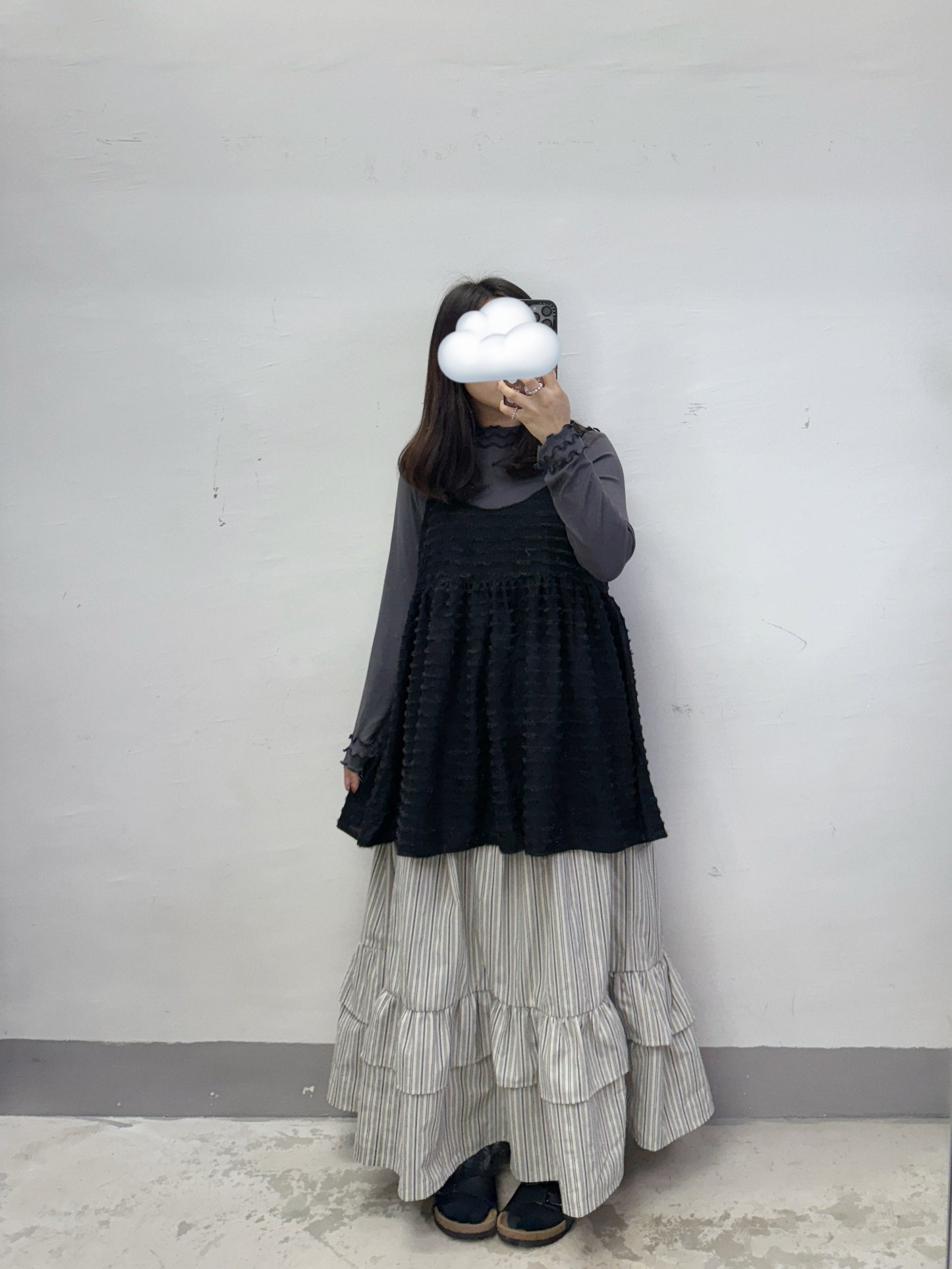 【SALE】蘇蘇間紋外搭丨3 col