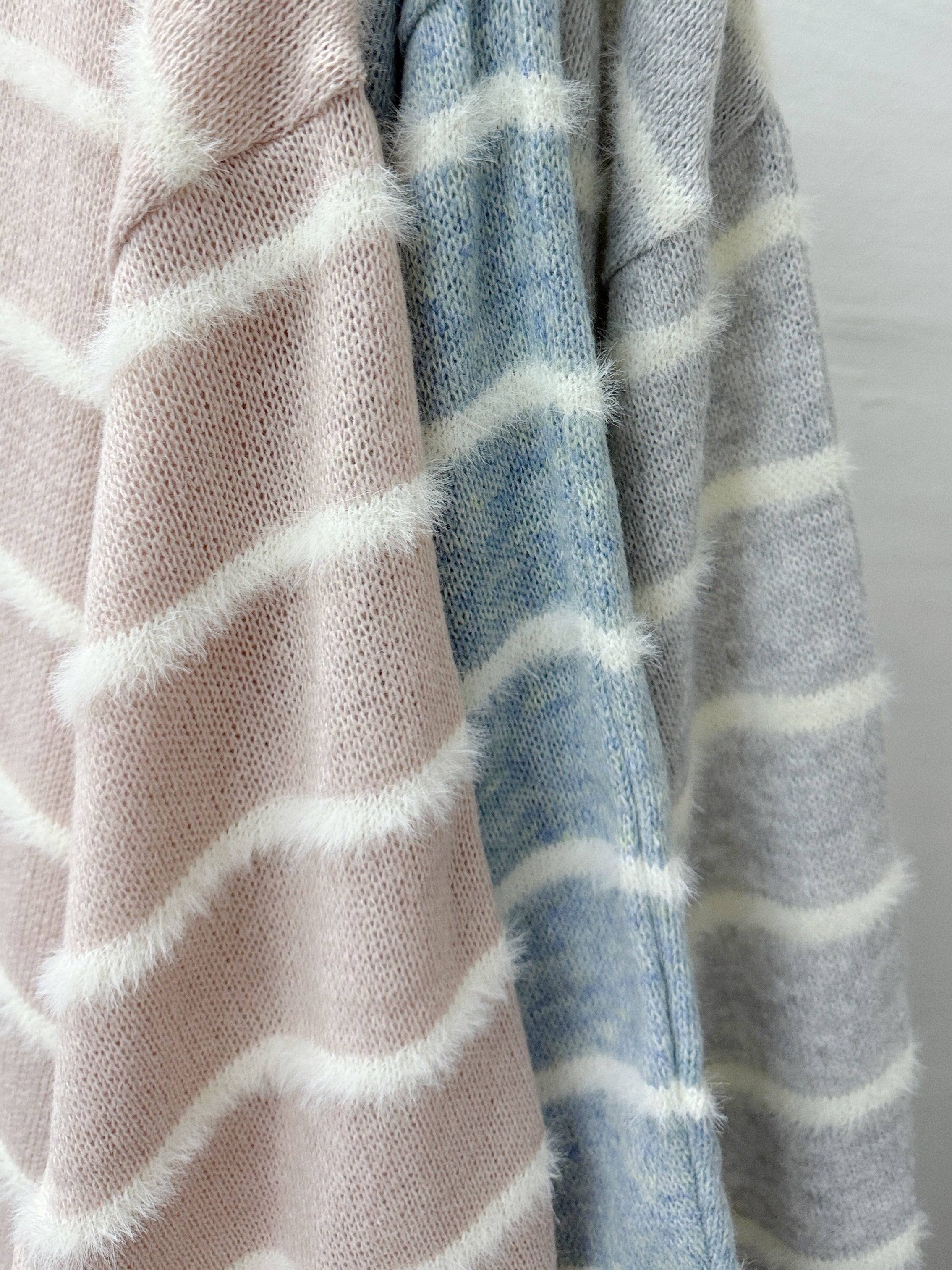 針織條紋上衣丨3 col