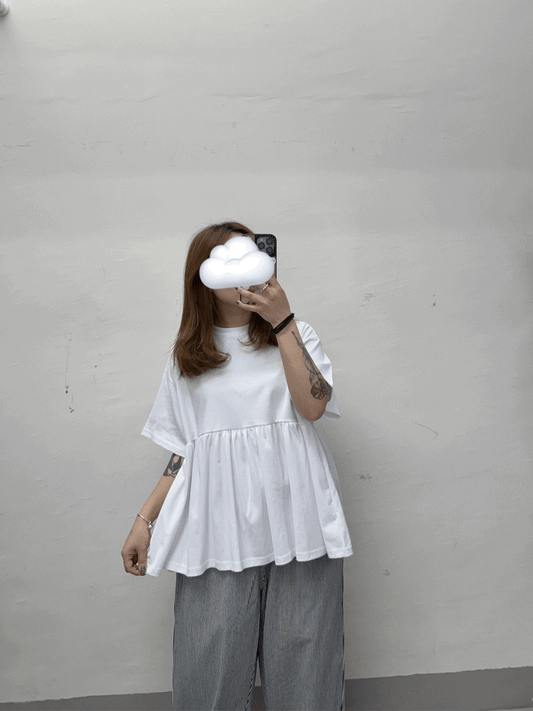 娃娃棉料上衣丨3 col