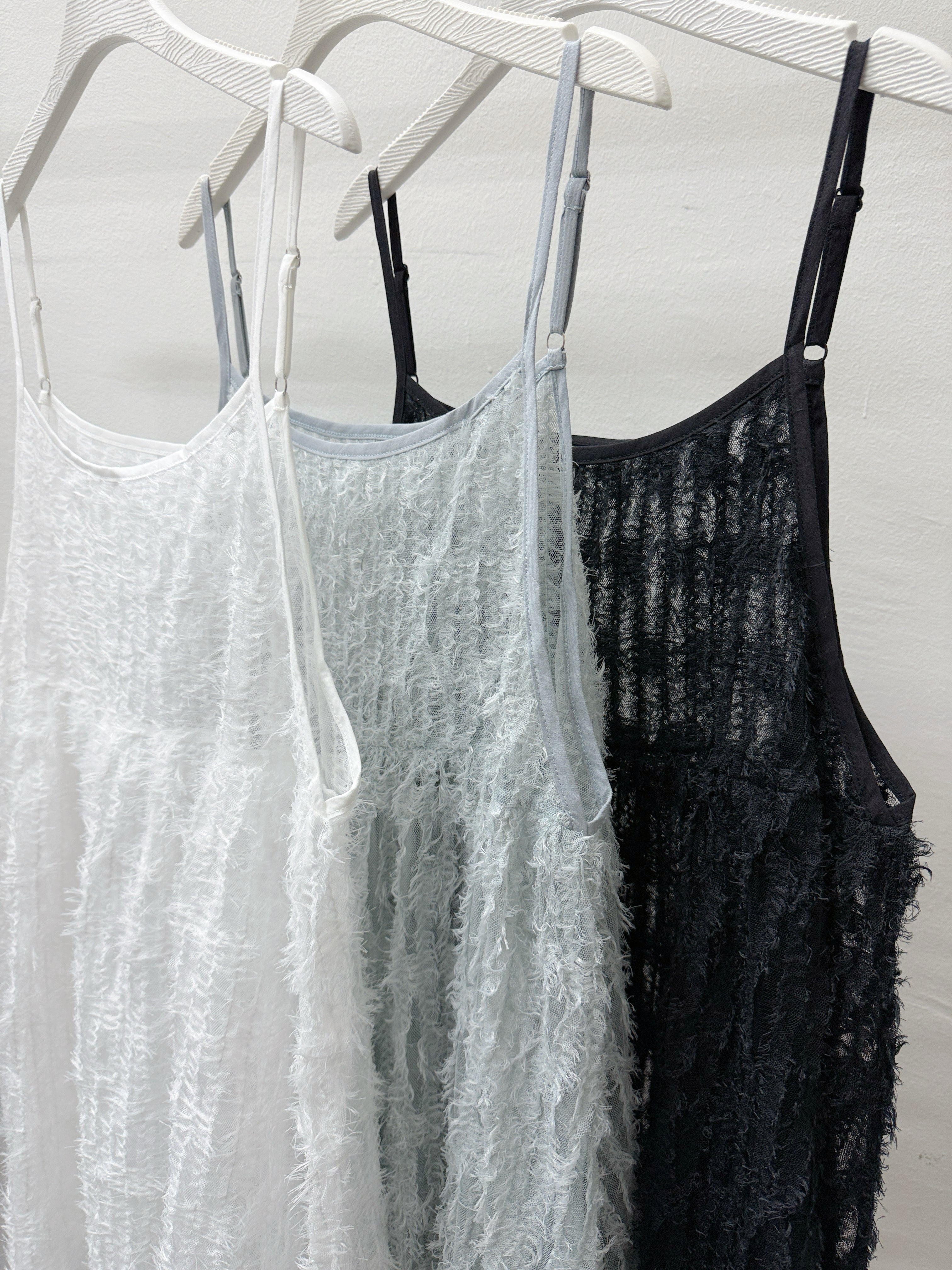 車線蘇蘇直紋中長外搭丨3 col